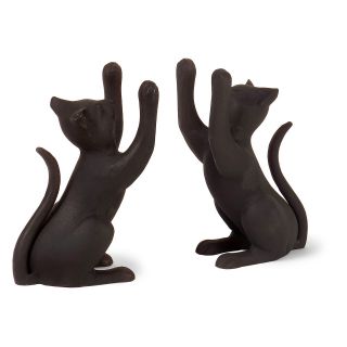 IMAX Cat Bookends   Set of 2   Bookends