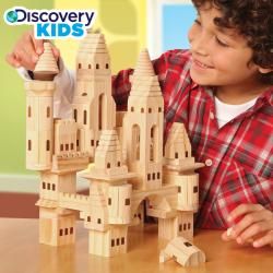 Discovery Kids Wood Castle Blocks Set  ™ Shopping   Big