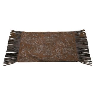 Tooled Faux Leather Placemat by HiEnd Accents