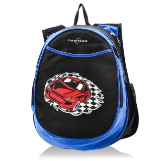 Obersee Kids Pre School All In One Racecar Backpack With Cooler