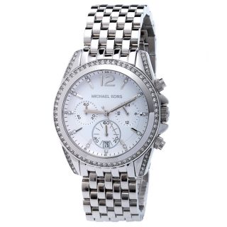 Michael Kors Womens MK5834 Pressley Silver Watch  