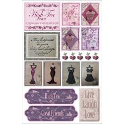 Fabscraps No. 1 High Tea Cardstock Stickers  ™ Shopping