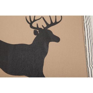 Provence Home Collection Jumping Deer Pillow