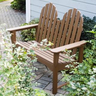 POLYWOOD® Classic Recycled Plastic Adirondack Bench   Adirondack Chairs