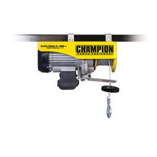 Champion 18890 Remote Control Electric Hoist   Shopping