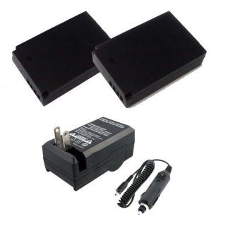 Two Halcyon 2200mAH Lithium ion Replacement Batteries and Charger Kit