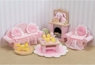 Le Toy Van Daisylane Sitting Room   Toy Dollhouse Accessories