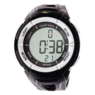 Everlast Mens HR2 Red Heart Rate Monitor Digital Sport Watch with