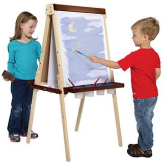 Guidecraft Wooden Floor Easel   Learning Aids