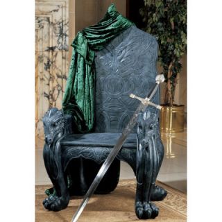 Design Toscano Celtic Dragon Throne Arm Chair