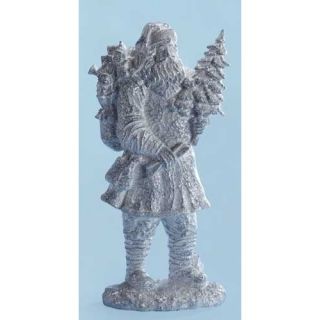 Roman, Inc. Iced Santa Figurine