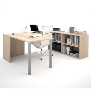 Bestar I3 1 Piece U Shaped Desk Office Suite