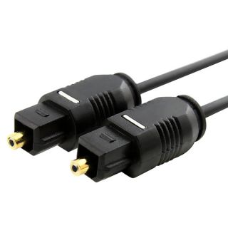 INSTEN 6 foot Molded Digital Optical Audio Toslink Cable   10726957