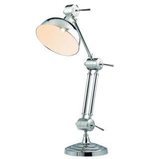 Vintage Task Collection TL1256 Table Lamp with Chrome Finish