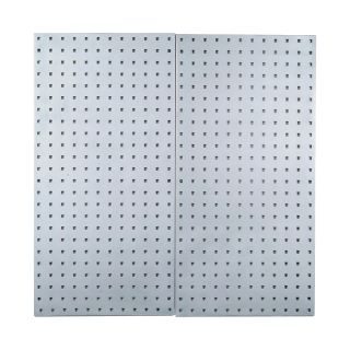Triton Stainless Steel LocBoard Kit — Two 18in. x 36in. Boards, 9 Sq. Ft. Storage Space, Model# LB18S-KIT  Pegboards