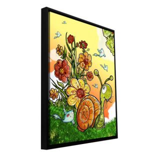 Under the Shell by Luis Peres Framed Painting Print on Wrapped