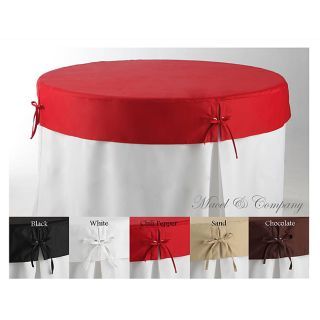 Betty Topper 48 inch Round Fitted Tablecloth  ™ Shopping