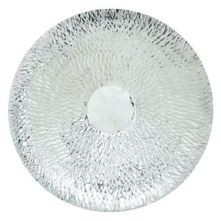 Woodland Imports Steel Hammered Wall Platter   36 diam.in.   Wall Art