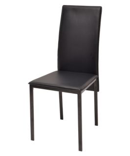 Parisot Lea Faux Leather Dining Chair – Set of 4   Kitchen & Dining Room Chairs