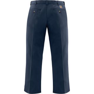 Carhartt Twill Work Pant — Navy, 38in. Waist x 32in. Inseam, Regular Style, Model# B290  Pants