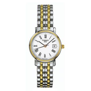 Tissot Womens T52228113 T Classic Desire Two tone Watch   15122737