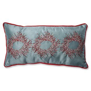 Pillow Perfect Holiday Ornaments Gold/Silver Rectangular Throw Pillow