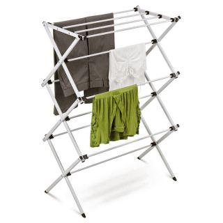 Honey Can Do DRY 01306 Deluxe Collapsible Metal Drying Rack   Laundry Organizers