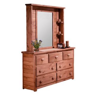 Drawer Dresser with Mirror Hutch by Chelsea Home