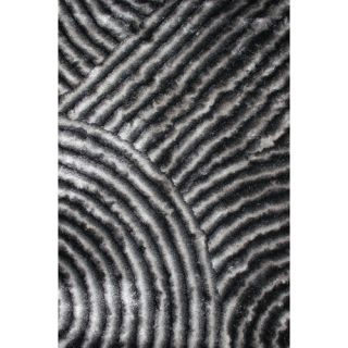 Shaggy 3D Gray Area Rug by Rug Factory Plus