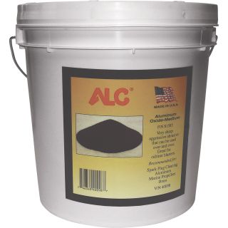 ALC Medium Aluminum Oxide Blasting Abrasive — 25 Lbs., Model# 40098  Blasting Media