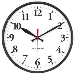 Acu Rite 12.5 in. Indoor/Outdoor Wall Clock   Wall Clocks