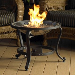 The Outdoor GreatRoom Company Tripod Crystal Fire Pit