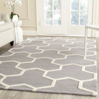 Cambridge Puzzle Silver & Ivory Area Rug by Safavieh