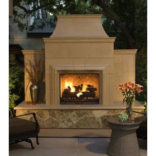 American Fyre Designs Grand Cordova Vented Fireplace   Fireplaces & Chimineas