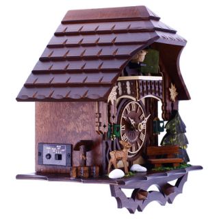 Musical Cottage Cuckoo Wall Clock by River City Clocks