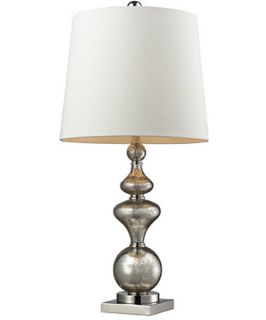 Dimond Clearmill D2255 Antique Mercury Glass Table Lamp   Table Lamps