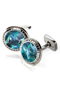 M Clip® Abalone Cuff Links