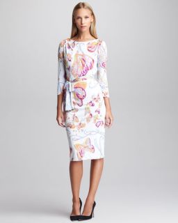 Emilio Pucci Marilyn Butterfly Print Dress