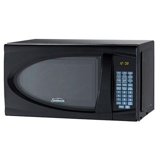 Sunbeam 1.1 Cubic Feet Black Digital Microwave Oven   13926174