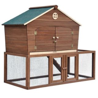 Merry Products Ranch House Chicken Coop with Nesting Box