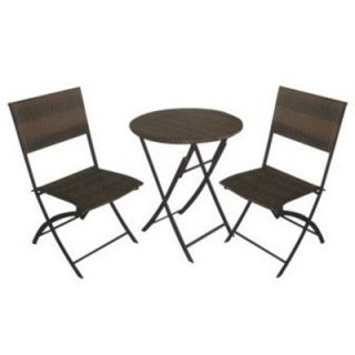 La Jolla Folding Dining Chair, Set of 2 by DC America