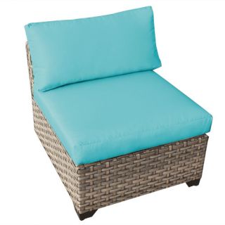 TK Classics Monterey Armless Sectional Chair with Cushions