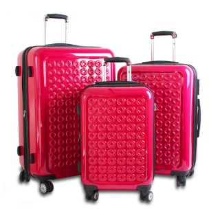 World New York Joint 3 piece Polycarbonate Hardside Spinner Luggage