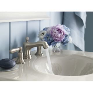 Kohler Bancroft Widespread Bathroom Sink Faucet with Metal Lever
