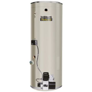 COF 455A Commercial Tank Type Water Heater Oil Fired 75 Gal Lime Tamer
