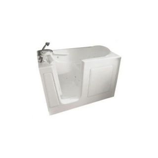 59.5 x 30 Drain Walk In Whirlpool Bathtub with Quick Drain