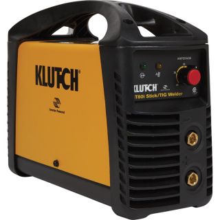 Klutch ST80i Inverter-Powered DC Stick Welder with TIG Option — 115 Volts, 20–75 Amp DC, 90 Amp Peak  Arc   Stick Welders