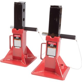Sunex Tools Jack Stands — Pair, 22-Ton Capacity, Model# 1522  Jack Stands