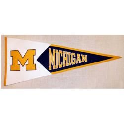 Michigan Wolverines Classic Wool Pennant  ™ Shopping