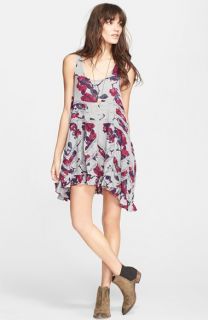 Free People Print Trapeze Slipdress